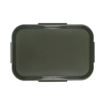 Ruime lunchbox met deksel en veilige sluiting Sagaform kleur donkergroen vijfde weergave