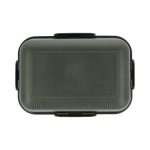 Ruime lunchbox met deksel en veilige sluiting Sagaform kleur donkergroen zesde weergave