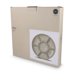 Handgemaakte keramieken schaal met spetterdesign Sagaform kleur beige vierde weergave