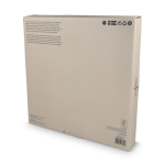 Handgemaakte keramieken schaal met spetterdesign Sagaform kleur beige vijfde weergave