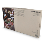 Handgemaakte keramische schaal met spikkeldesign Sagaform kleur beige zesde weergave