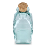 Vierkante glazen fles met anti-druppeldop 1 L, gemaakt in EU kleur doorzichtig zesde weergave