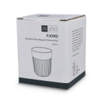 Mok met zwarte siliconen hoes 280 ml, in Europa gemaakt kleur zwart zevende weergave