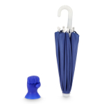 Parapluvormige telefoonhouder met zuignap en hittewerende schaduw kleur blauw