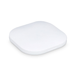 Compacte reisspiegel met oplaadbaar licht en vergroting kleur wit