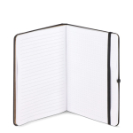 A5 PU-notitieboek met plaknotities, pagina’s met puntjes kleur zwart zevende weergave