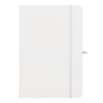 A5 PU-notitieboek met plaknotities, pagina’s met puntjes kleur wit