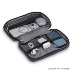 Technologie-organizertas van gerecycled plastic met rits kleur donkerblauw vijfde weergave