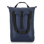 Gewatteerde, spatbestendige laptoprugzak 15,6'' kleur donkerblauw