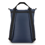 Gewatteerde, spatbestendige laptoprugzak 15,6'' kleur donkerblauw vierde weergave