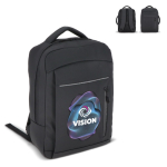 Laptoprugzak van kunstleer met trolleyband 15,6''