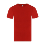T-shirt  met korte mouwen van katoen met ronde hals 150 g/m² kleur rood  negende weergave