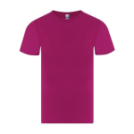 T-shirt  met korte mouwen van katoen met ronde hals 150 g/m² kleur fuchsia  negende weergave