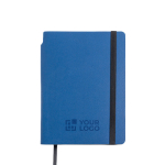 A5-notitieboek van nepleer met flexibele kaft, blanco pagina’s