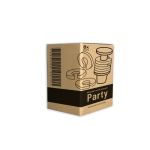 Kurkstop voor fles met gekleurde markeerringen voor glazen