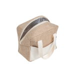Koeltas met korte handgrepen en stevige aluminium isolatie 4 kg kleur beige