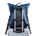 Oprolbare rugzak met PU-coating en laptopvak 15,6''