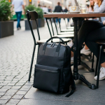 Uitschuifbare rugzak van imitatieleer voor 14''-pc