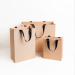 Premium papieren tas met matte afwerking en handvaten 4kg