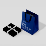 Premium papieren tas met matte afwerking en handvaten 4kg