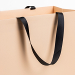 Premium papieren tas met matte afwerking en handvaten 4kg