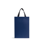 Premium papieren tas met matte afwerking en handgrepen 7kg kleur marineblauw