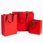 Premium papieren tas met matte afwerking en handgrepen 7kg