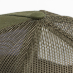 5-panel trucker cap met sluiting en gebogen klep 250 g/m2