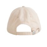 Katoenen baseballpet in dad-hatstijl, 6 panelen 250 g/m2 kleur beige