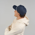 5-panel baseball pet met snapbacksluiting