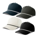 5-panel baseball pet met snapbacksluiting