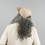 Onversterkte 5-panel cap met gerecyclede platte klep ReTraze®