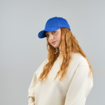 Baseballpet van eco polyester, 6 panelen en klittenbandsluiting