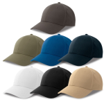 Baseballpet van eco polyester, 6 panelen en klittenbandsluiting