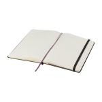 Moleskine gelijnd notitieboek met elastische sluiting kleur zwart tweede weergave