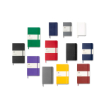 Moleskine gelijnd notitieboek met elastische sluiting kleur wit tweede weergave meerdere kleuren