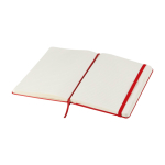Moleskine gelijnd notitieboek met elastische sluiting kleur donkerrood derde weergave