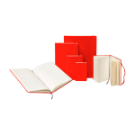 Moleskine gelijnd notitieboek met elastische sluiting kleur donkerrood vijfde weergave