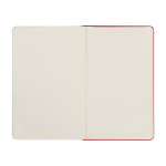 Moleskine gelijnd notitieboek met elastische sluiting kleur donkerrood