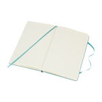 Moleskine gelijnd notitieboek met elastische sluiting kleur pastel blauw