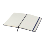 Moleskine gelijnd notitieboek met elastische sluiting kleur ultramarijn blauw tweede weergave