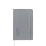 Moleskine gelijnd notitieboek met elastische sluiting met afdrukgebied