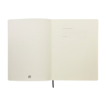Moleskine Classic gelijnde notebook, zachte kaft en sluiting kleur zwart