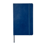 Moleskine Classic gelijnd notitieboek met zachte kaft kleur blauw tweede weergave voorkant
