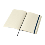 Moleskine Classic gelijnd notitieboek met zachte kaft kleur blauw vierde weergave