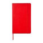 Moleskine Classic gelijnd notitieboek met zachte kaft kleur donkerrood tweede weergave voorkant