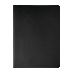 Moleskine Cahier Journal notitieboek, gelijnde pagina’s kleur zwart tweede weergave voorkant