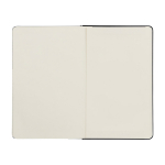 Moleskine Classic notitieboek met contactpagina in geval van verlies kleur zwart derde weergave achterkant
