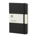 Moleskine Classic notitieboek met contactpagina in geval van verlies kleur zwart derde weergave