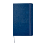 Moleskine Classic notitieboek met contactpagina in geval van verlies kleur blauw tweede weergave voorkant